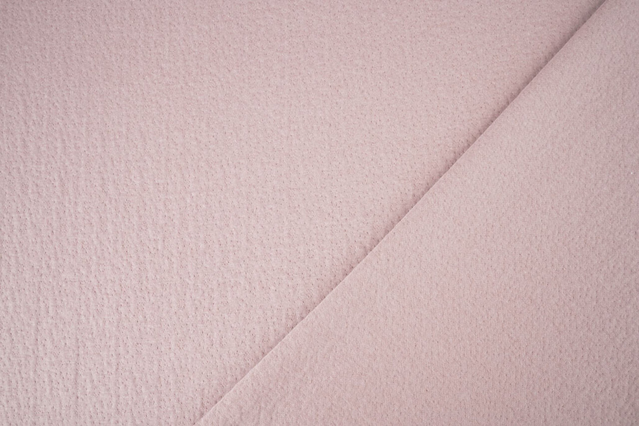 Jersey Mussola Collino Rosa Cipria