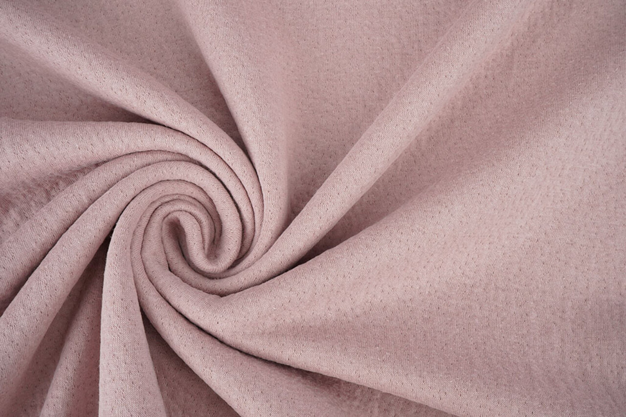 Jersey Mussola Collino Rosa Cipria