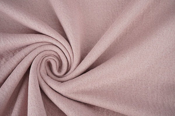Jersey Mussola Collino Rosa Cipria