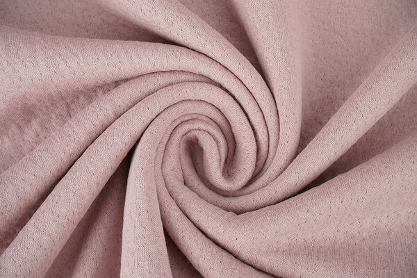 Jersey Coton Double Gaze Collino Rose Poudré Jersey Coton Double Gaze Collino Rose Poudré