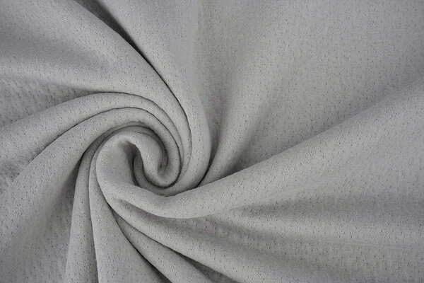 Jersey Coton Double Gaze Collino Gris Clair Jersey Coton Double Gaze Collino Gris Clair