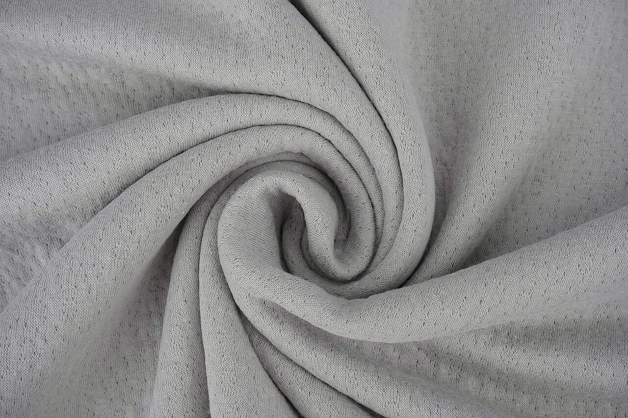 Jersey Mussola Collino Grigio Chiaro Jersey Mussola Collino Grigio Chiaro