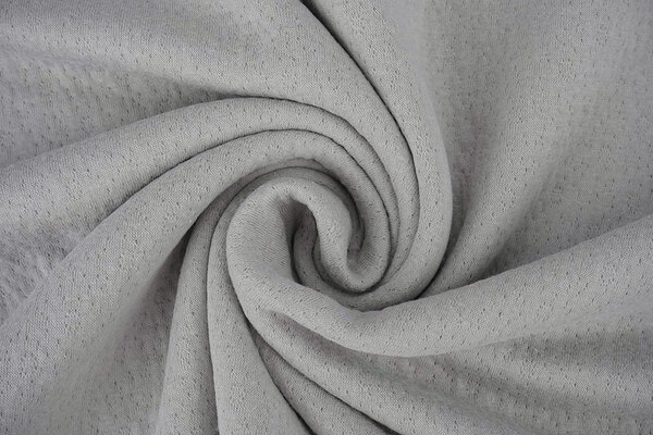 Jersey Coton Double Gaze Collino Gris Clair Jersey Coton Double Gaze Collino Gris Clair