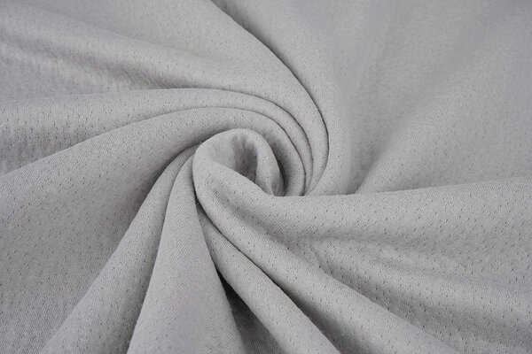 Jersey Coton Double Gaze Collino Gris Clair Jersey Coton Double Gaze Collino Gris Clair