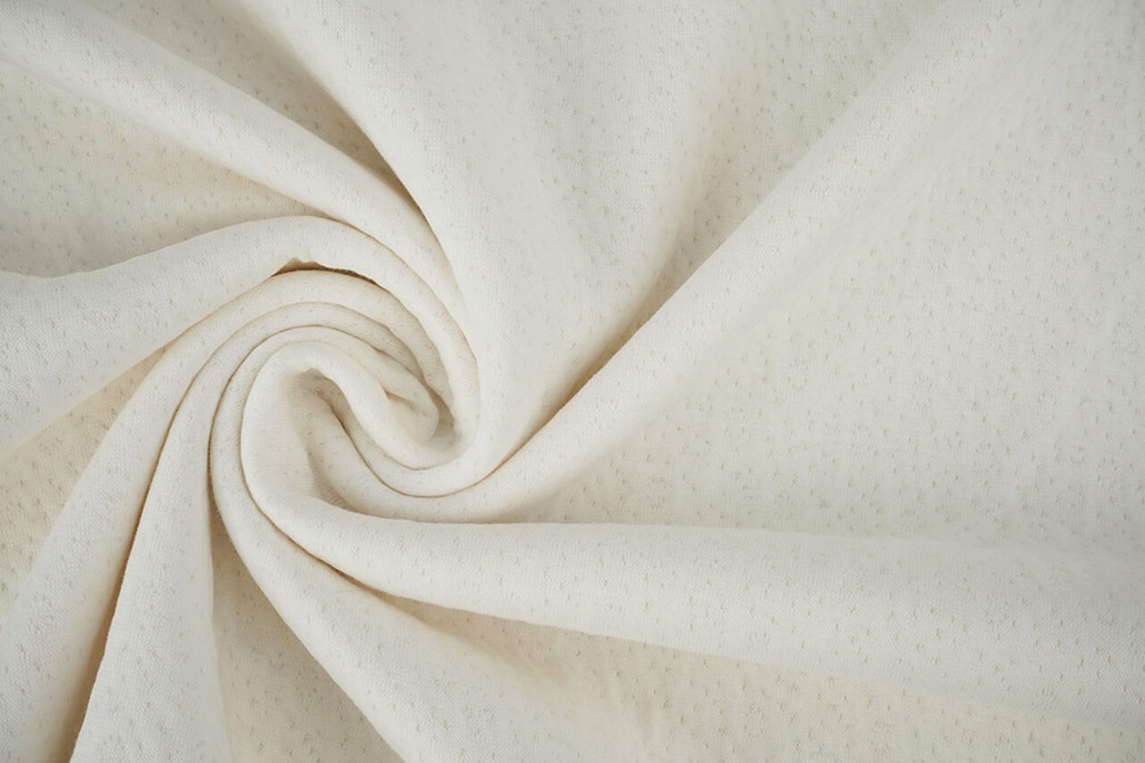 Jersey Baumwoll Musselin Collino Creme