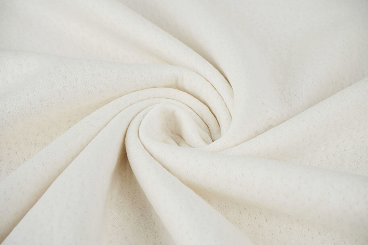 Jersey Coton Double Gaze Collino Crème Jersey Coton Double Gaze Collino Crème