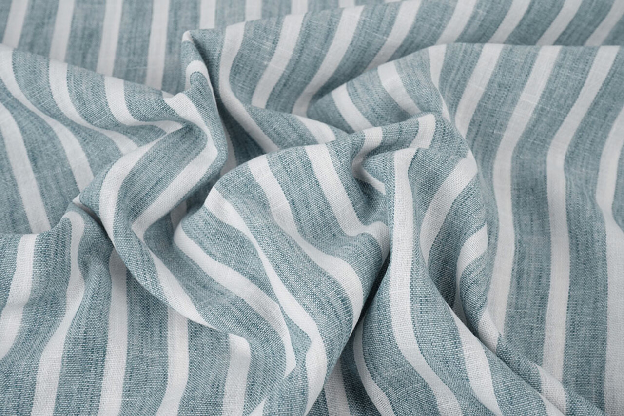Linnenlook Strepen Ocean