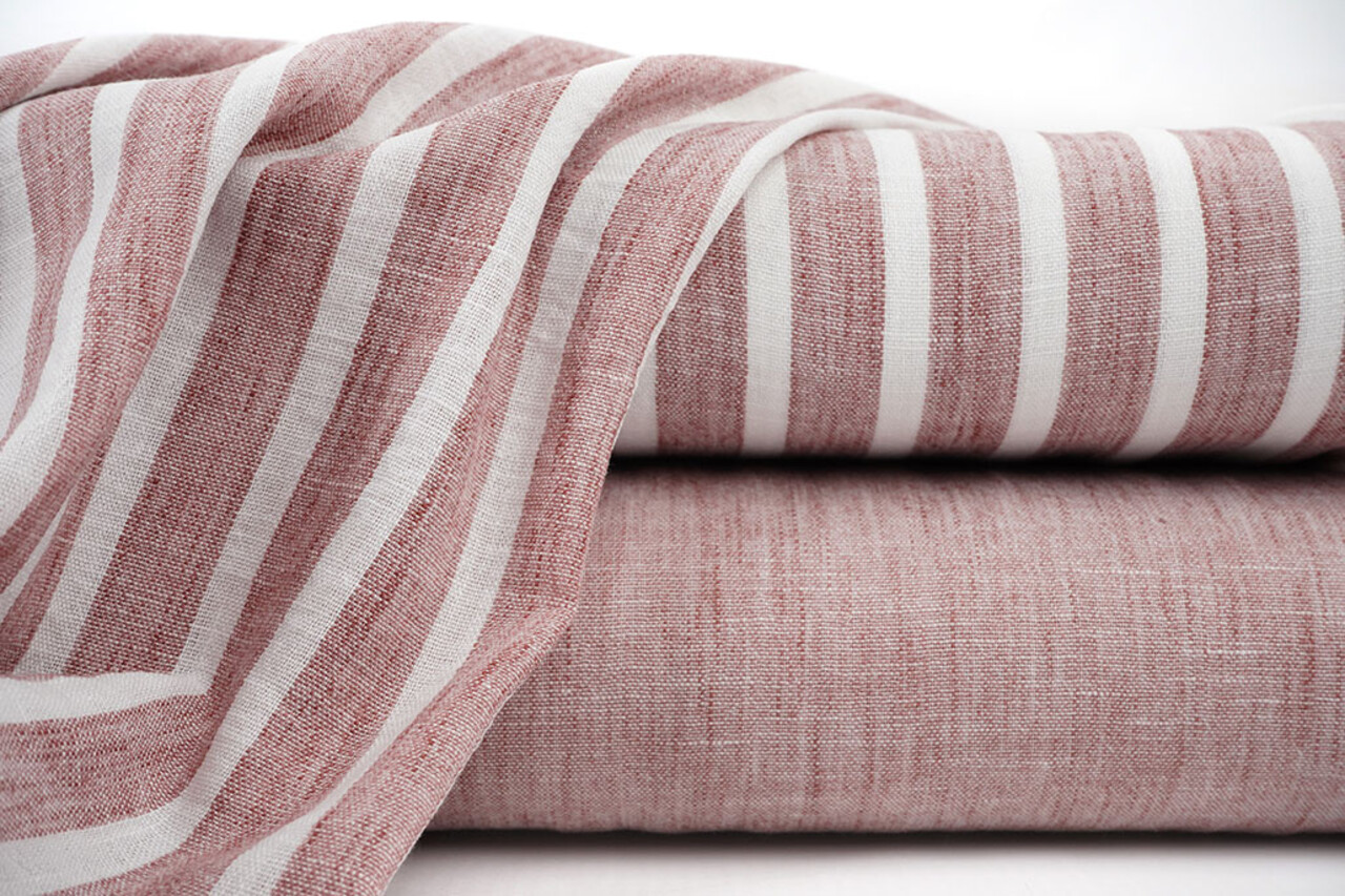 Linenlook Uni Cerise Red