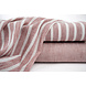 Effetto Lino Righe Cerise Rosso Effetto Lino Righe Cerise Rosso