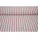 Linenlook Stripes Cerise Red
