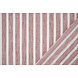 Linnenlook Strepen Cerise Rood