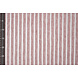 Leinenoptik Streife Cerise Rot