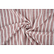 Leinenoptik Streife Cerise Rot