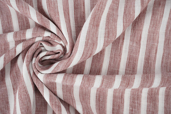 Efecto Lino Rayas Cerise Rojo Efecto Lino Rayas Cerise Rojo
