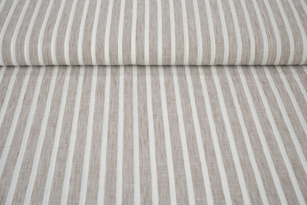 Linnenlook Strepen Zand