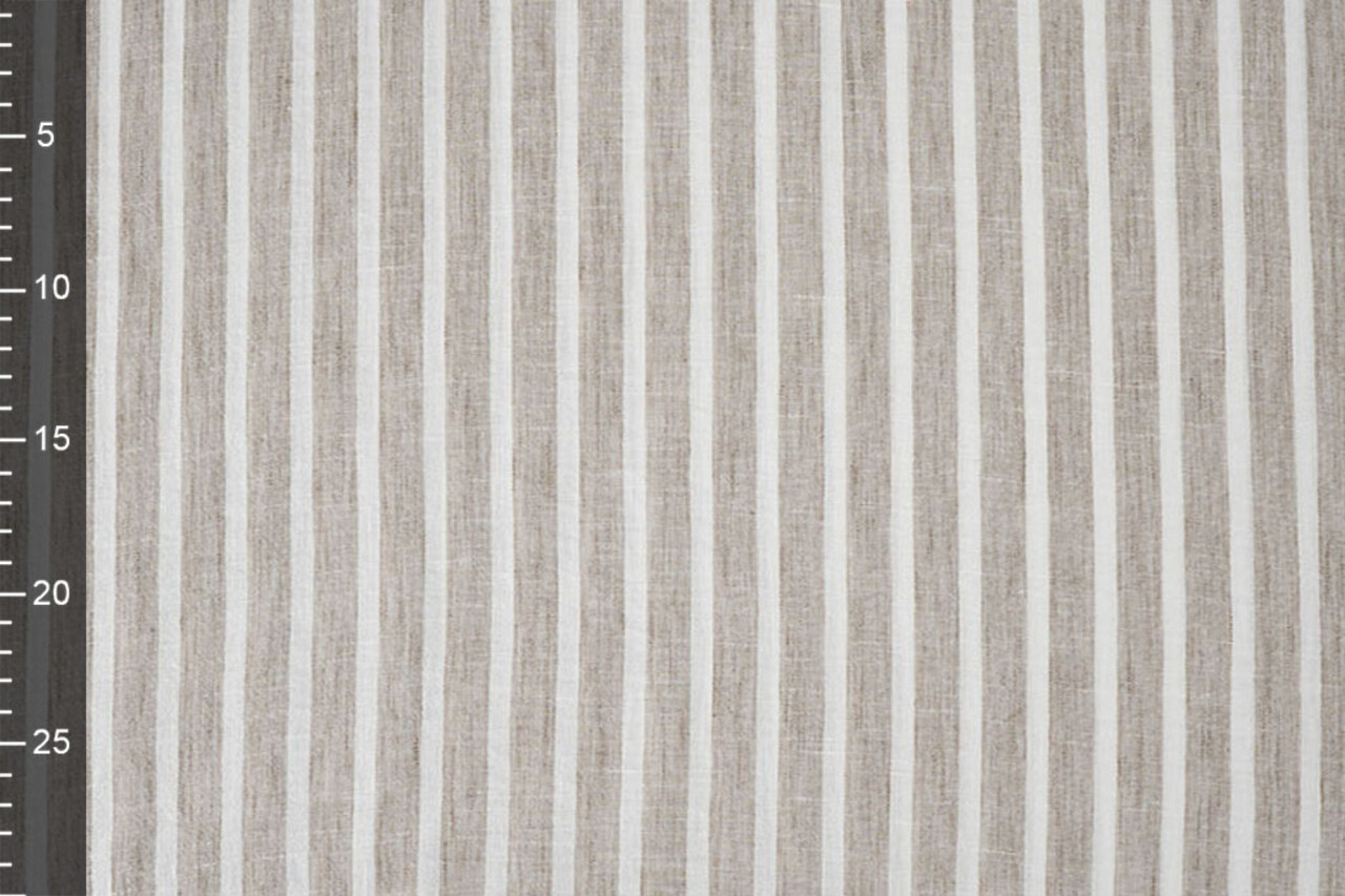 Linnenlook Strepen Zand