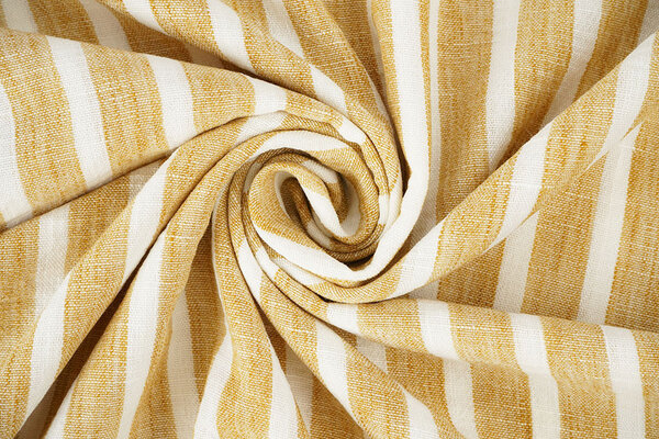 Aspect Lin Rayures Ocre Aspect Lin Rayures Ocre