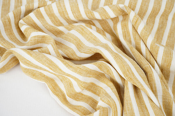 Efecto Lino Rayas Ocre