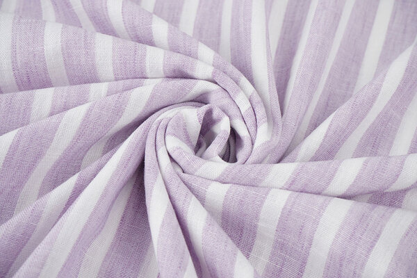 Linnenlook Strepen Lila