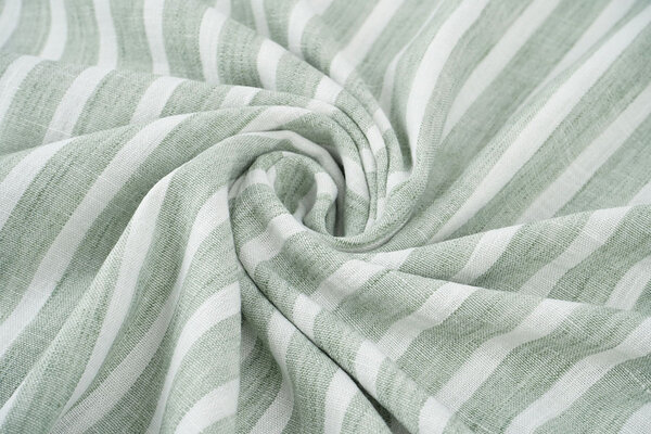 Linenlook Stripes Old Green