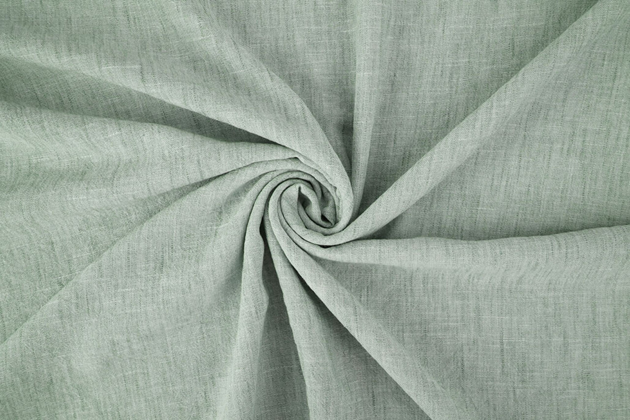 Linnenlook Uni Oud Groen