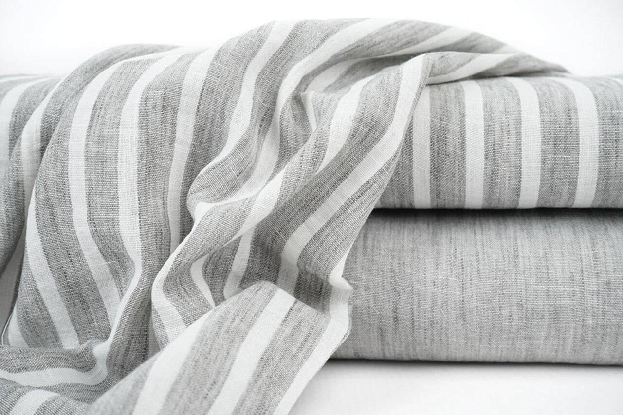 Linenlook Stripes Grey