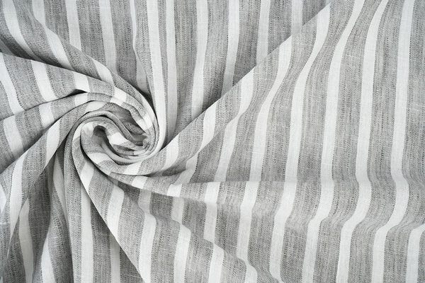 Aspect Lin Rayures Gris Aspect Lin Rayures Gris