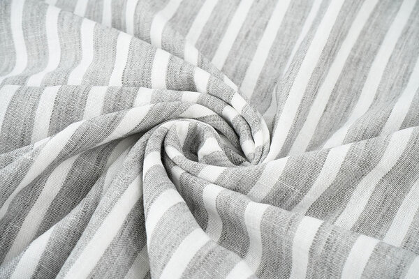 Aspect Lin Rayures Gris Aspect Lin Rayures Gris