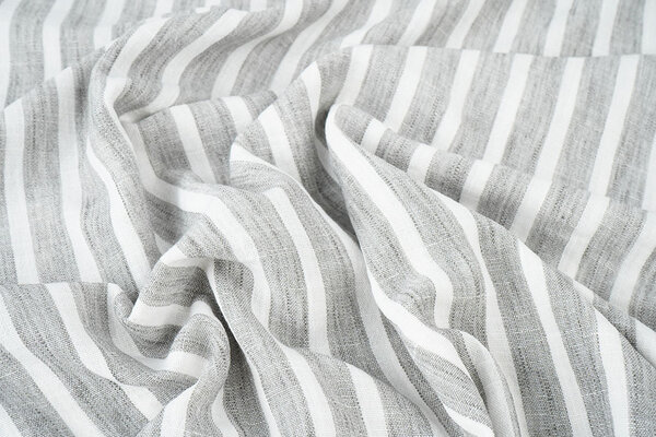 Efecto Lino Rayas Gris Efecto Lino Rayas Gris