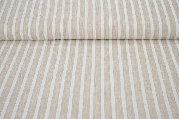 Aspect Lin Rayures Beige Aspect Lin Rayures Beige