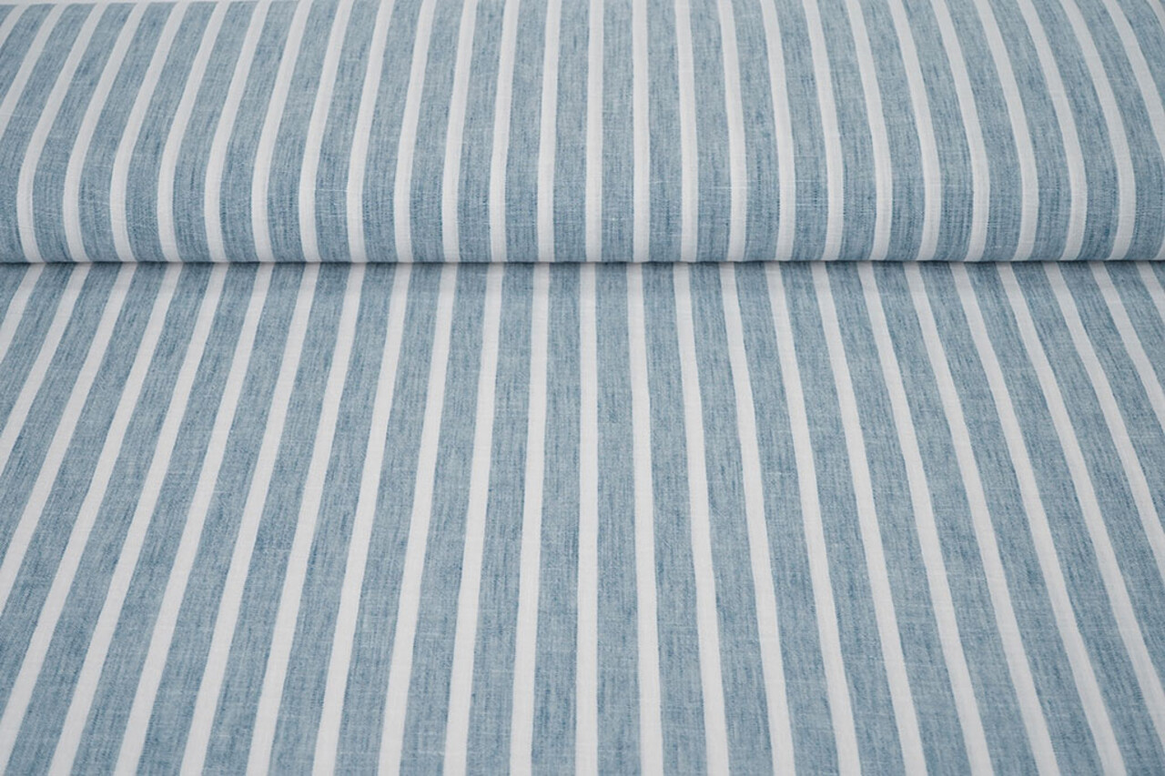 Linnenlook Strepen Jeans