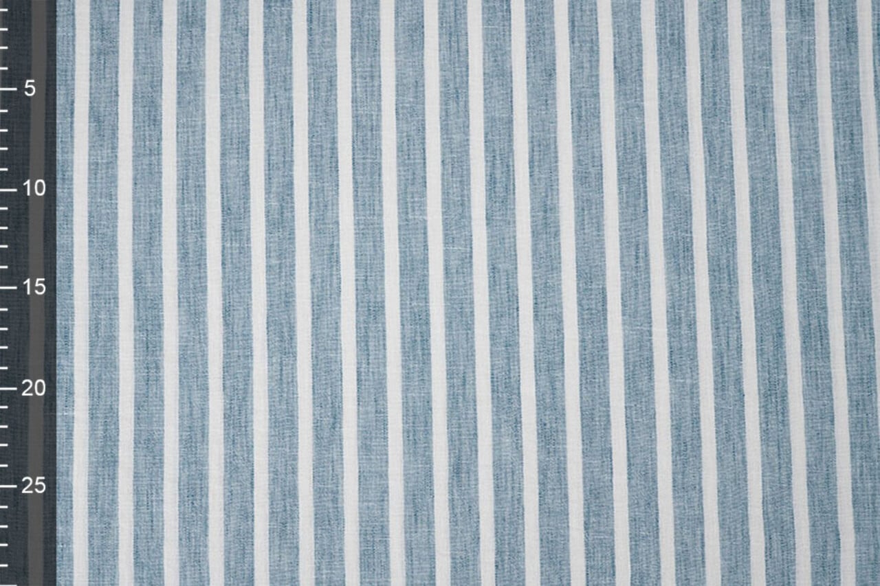 Efecto Lino Rayas Denim Efecto Lino Rayas Denim