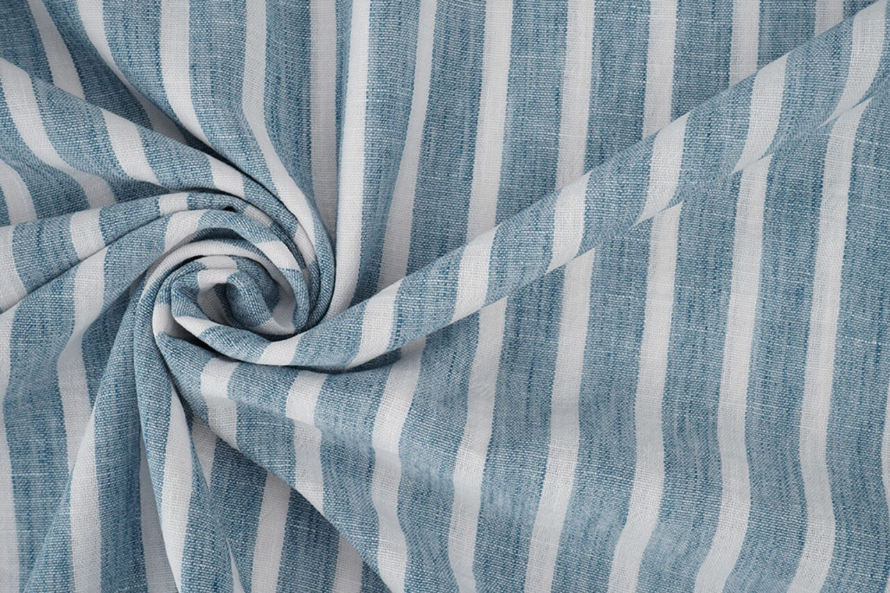 Linnenlook Strepen Jeans