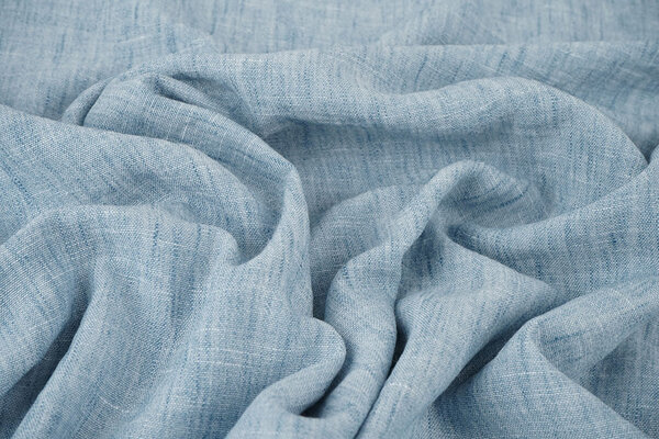 Effetto Lino Tinta Unita Denim Effetto Lino Tinta Unita Denim