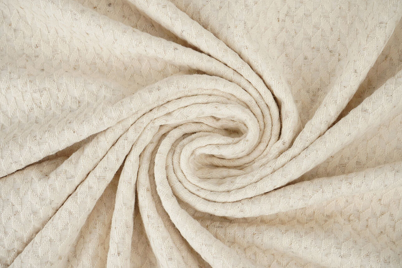 Linen Jersey Jacquard Mieke