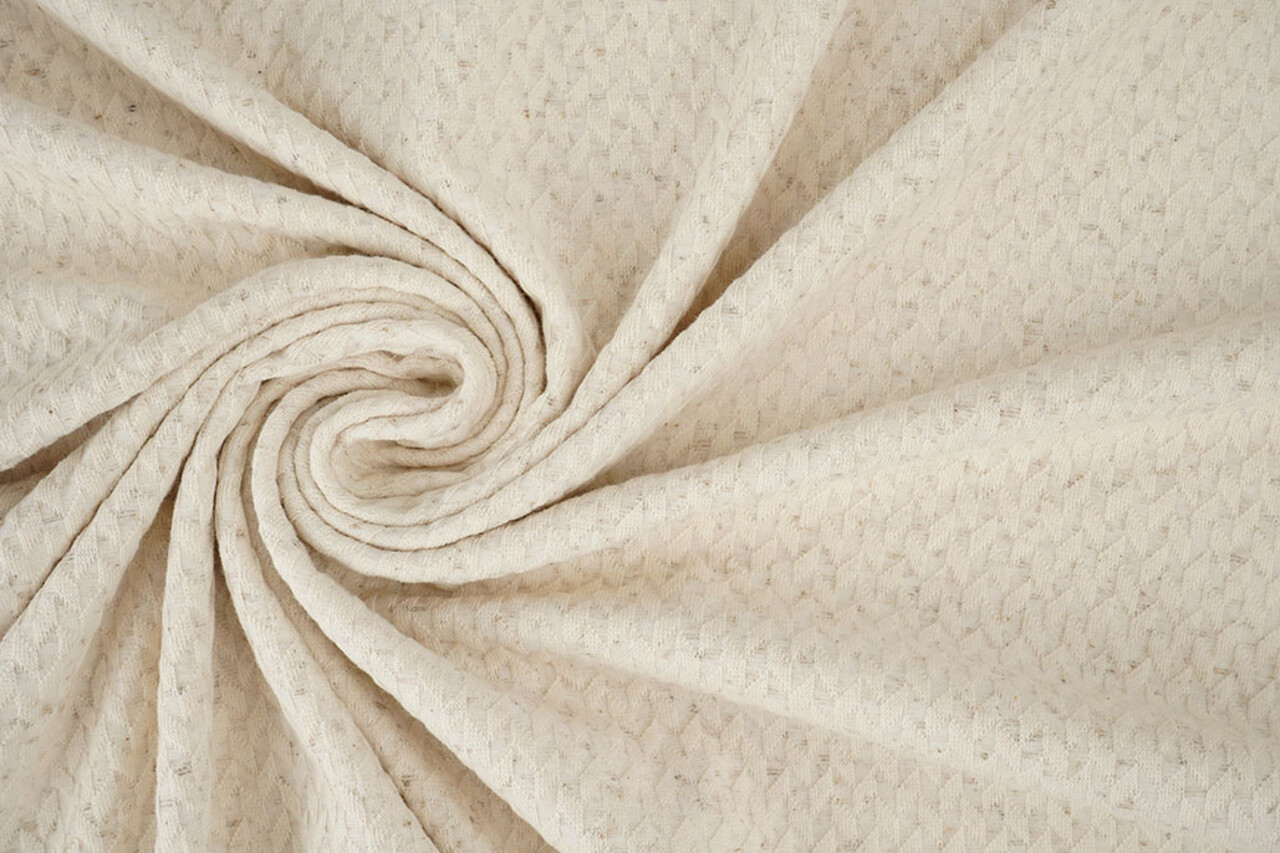 Linen Jersey Jacquard Mieke