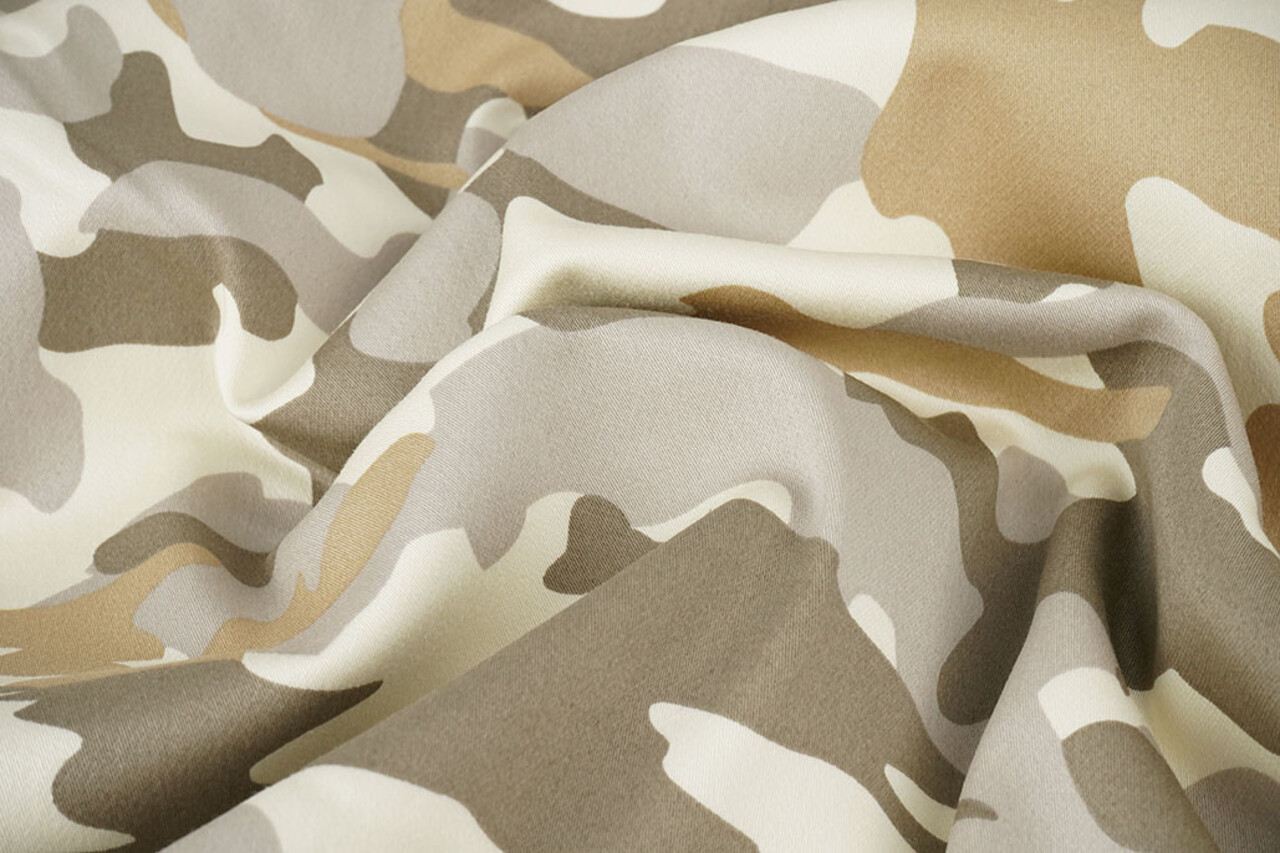 Camouflage Denim Beige