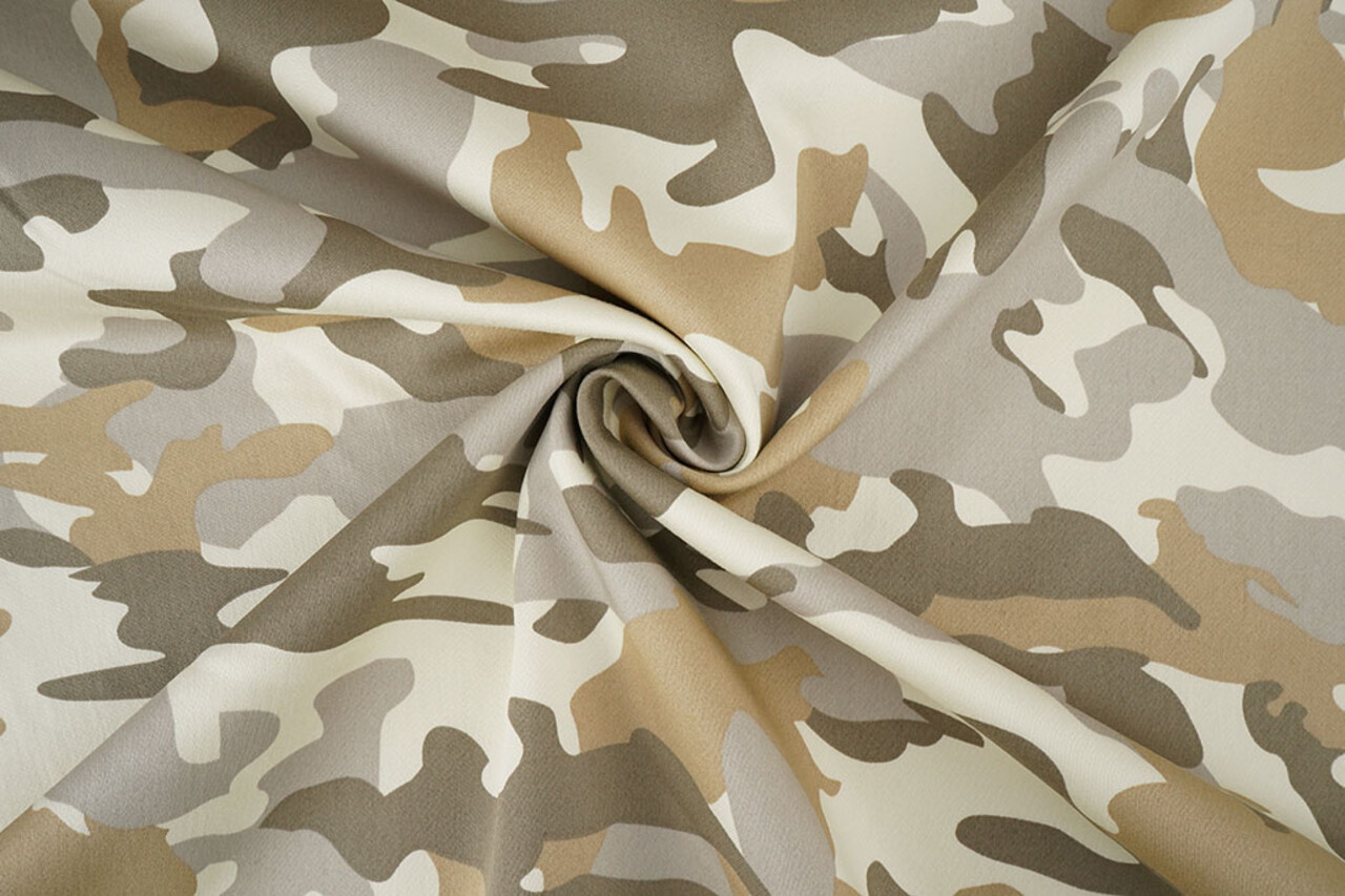 Camouflage Denim Beige