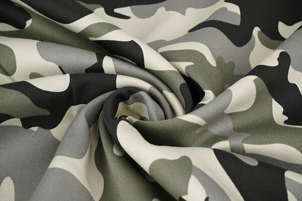 Camouflage Denim Oud Groen