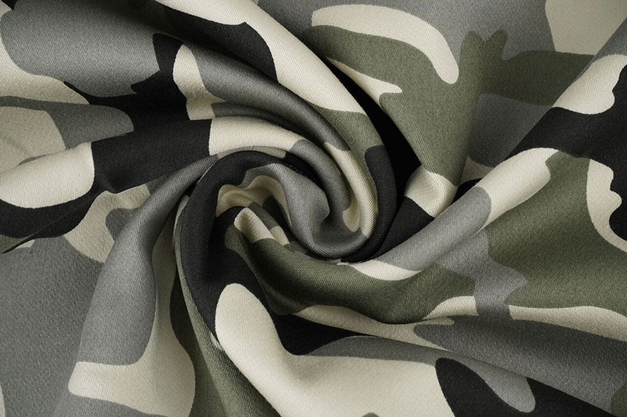 Camouflage Denim Old Green