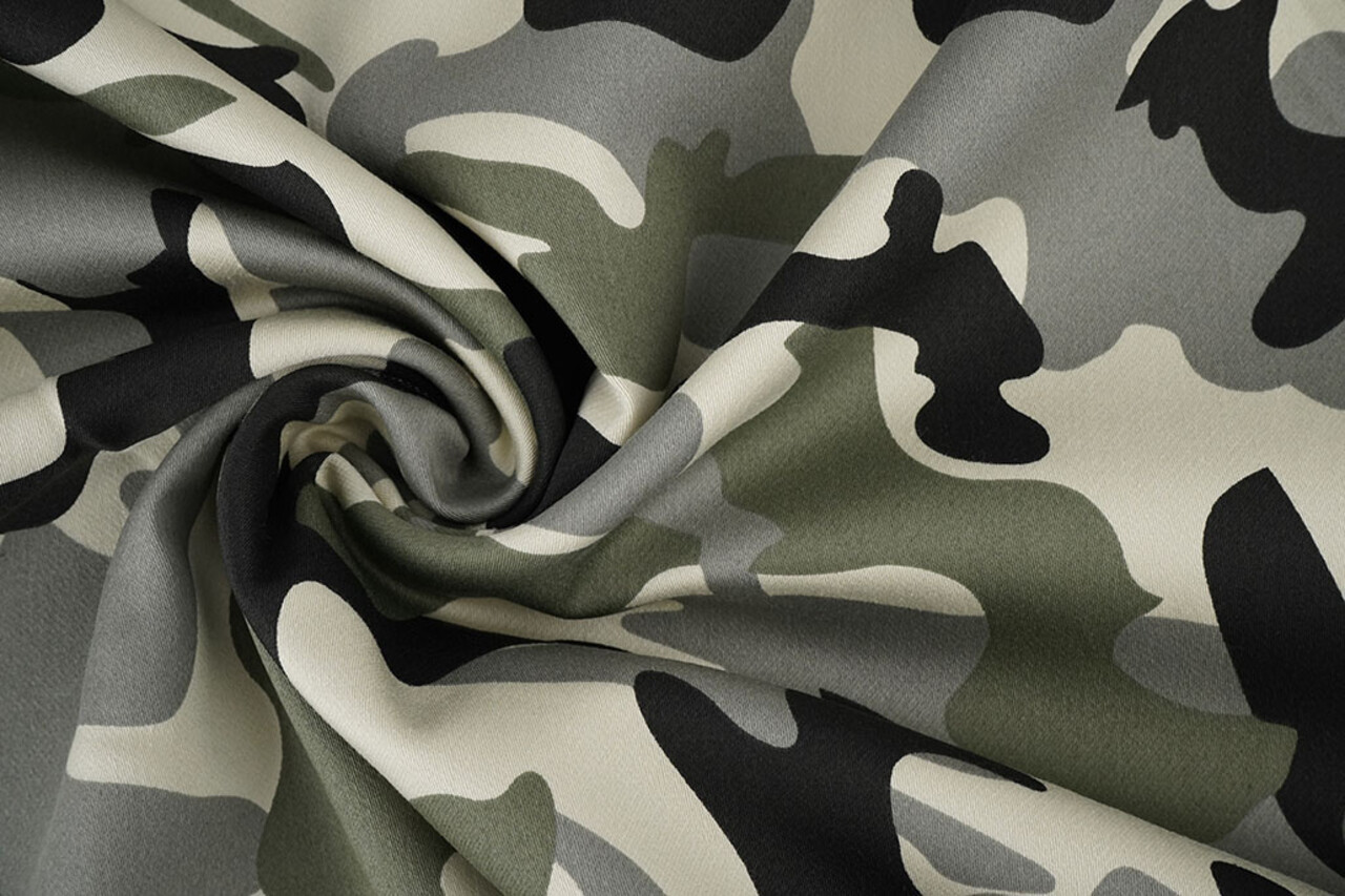 Camouflage Denim Altgrün