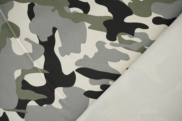 Camouflage Denim Oud Groen