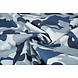 Camouflage Denim Blauw