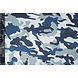 Camouflage Denim Blauw