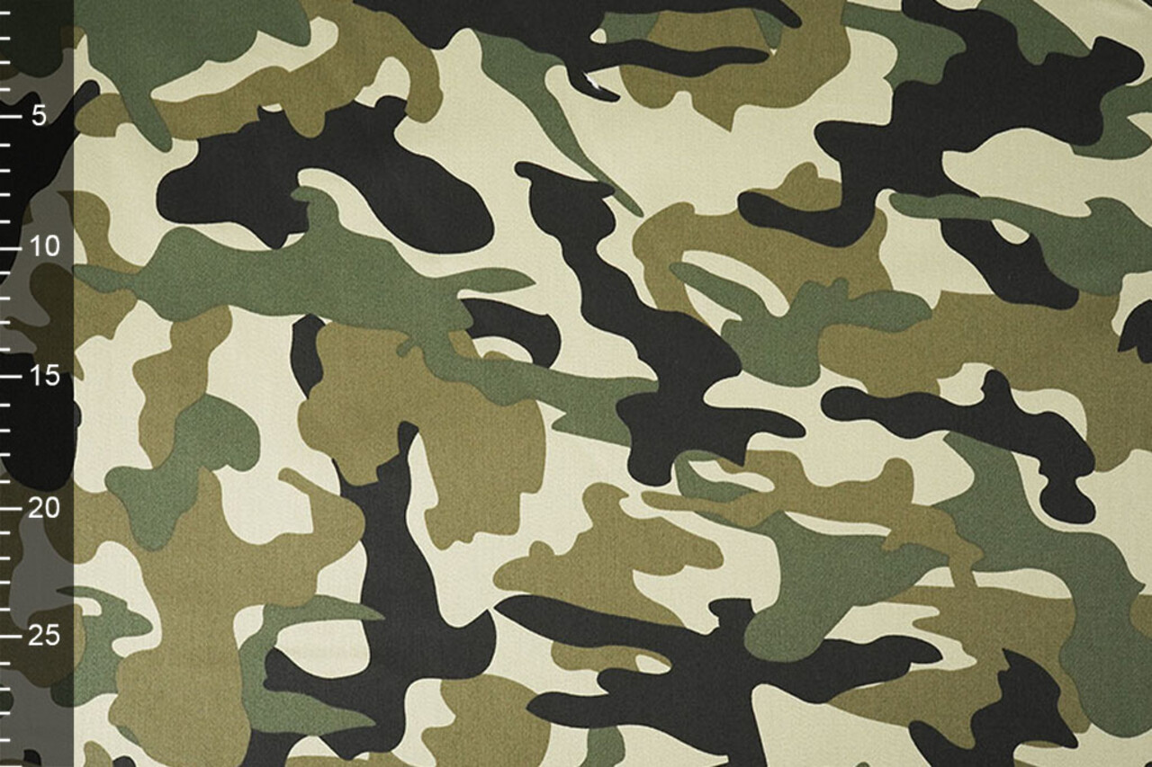 Camouflage Denim Army Groen