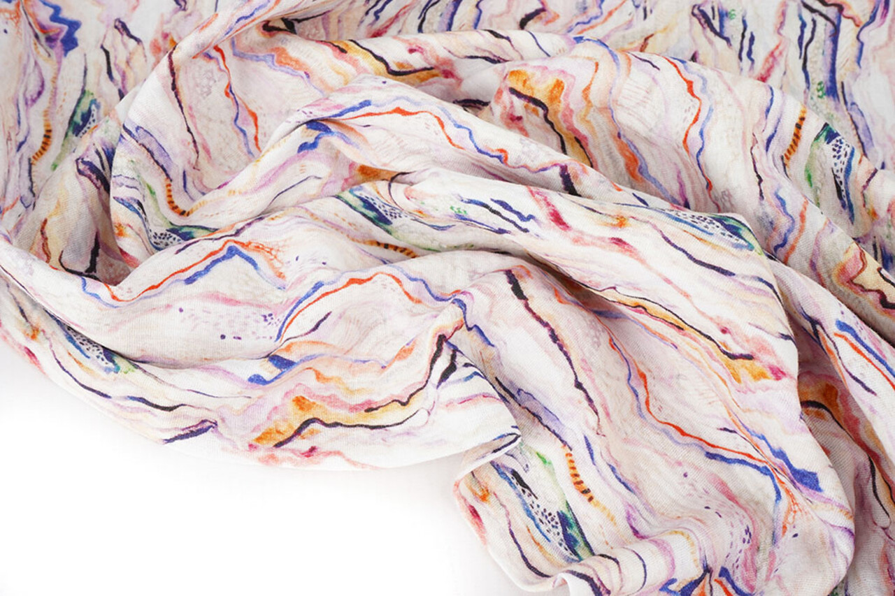 Coton Double Gaze Multicolore Bente
