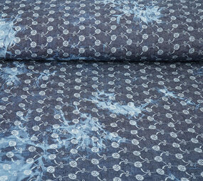 Stampata Effetto Stropicciato Denim Josephine Stampata Effetto Stropicciato Denim Josephine