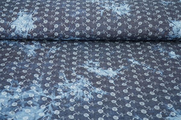 Stampata Effetto Stropicciato Denim Josephine Stampata Effetto Stropicciato Denim Josephine