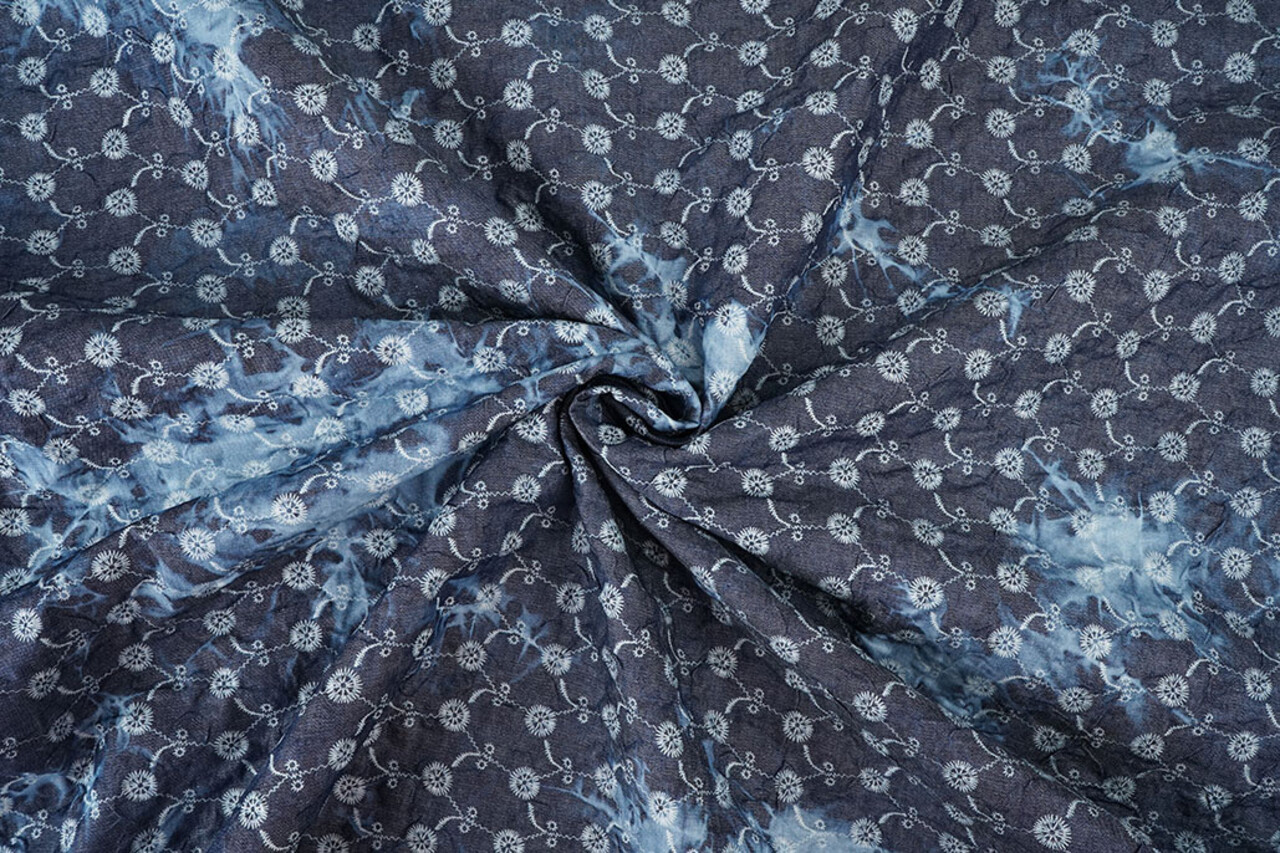 Printed Crinkle Jeans Josephine