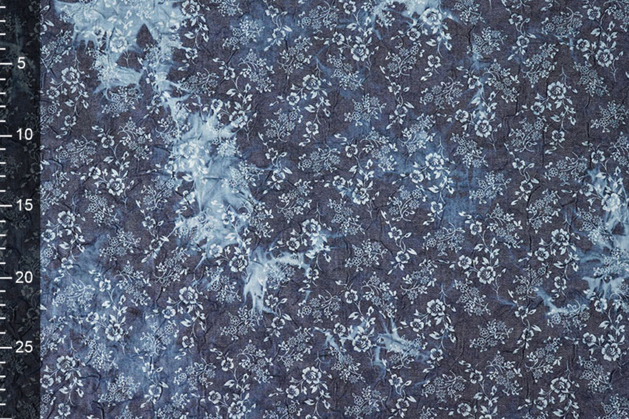 Printed Crinkle Jeans Camille